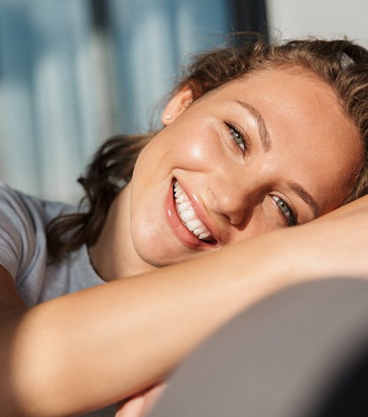 Digital image of dental bonding