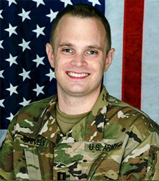 Doctor Shively in military uniform