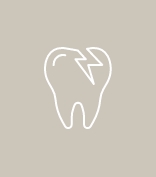 Animated chipped tooth