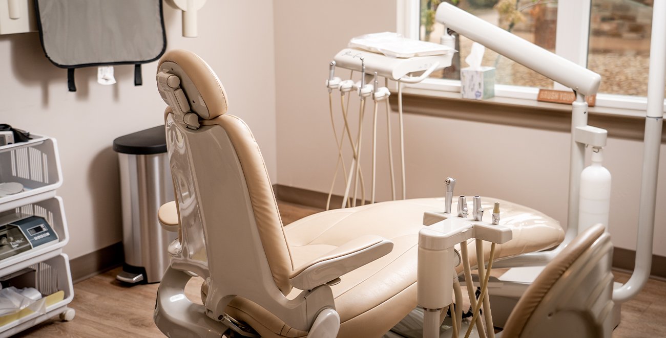 Dental exam chair