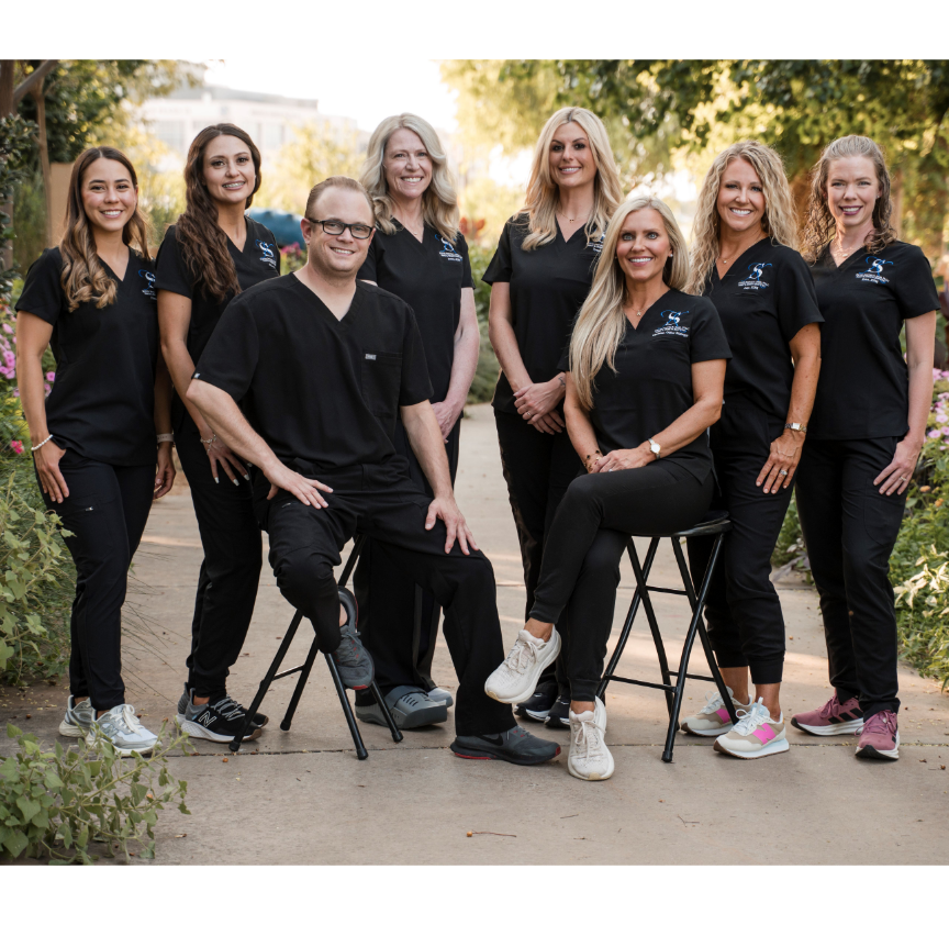 Doctor Shivley and his Lubbock Texas dental team